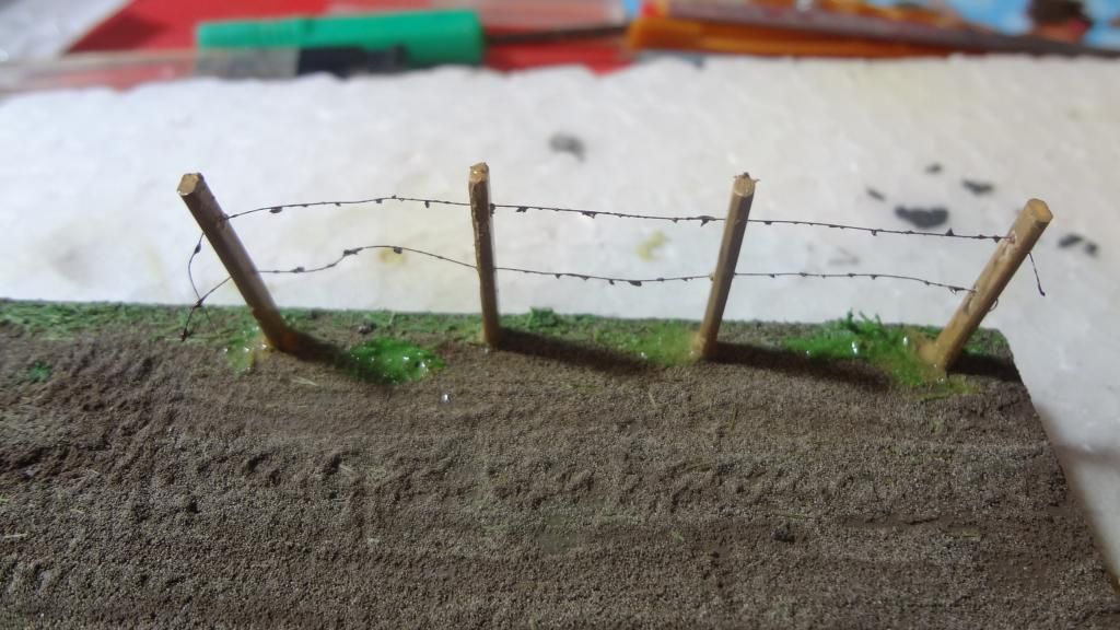miniafv How to make a "braille scale" barbed wire (by Hakan Karlı)